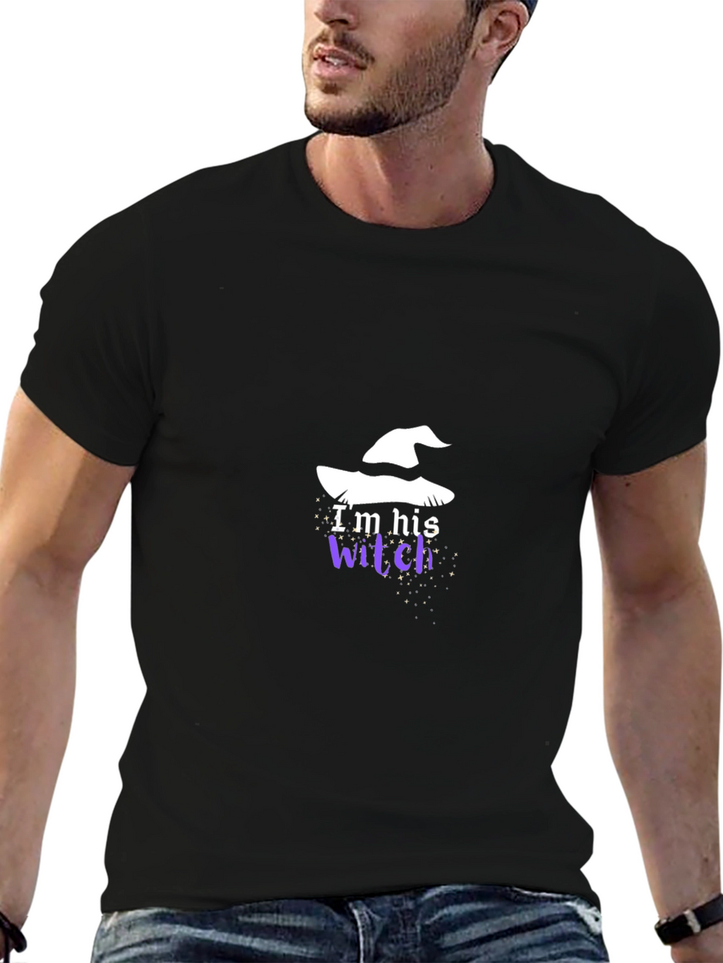 Im His Witch T-Shirt Halloween Costume