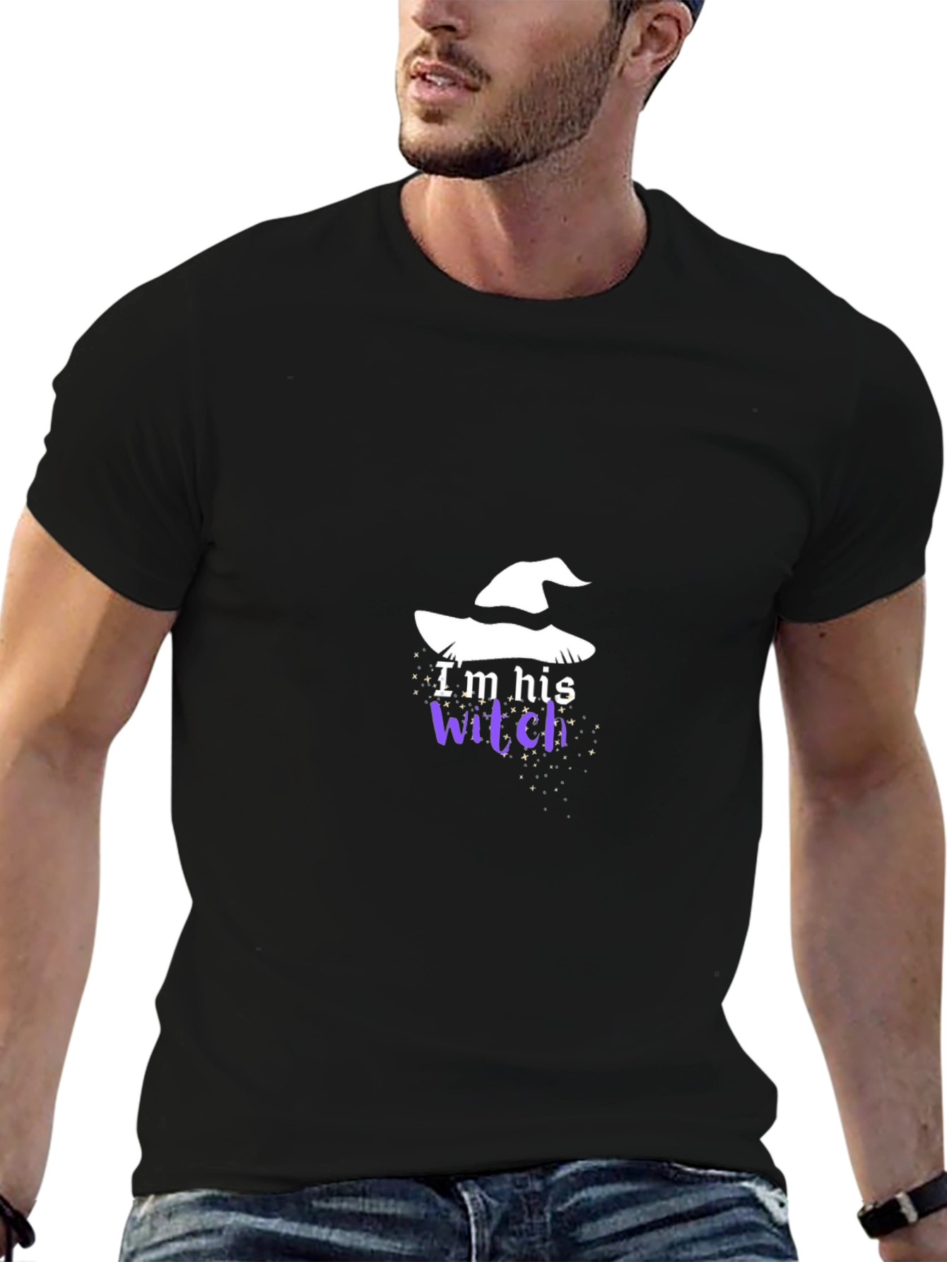 Im His Witch T-Shirt Halloween Costume