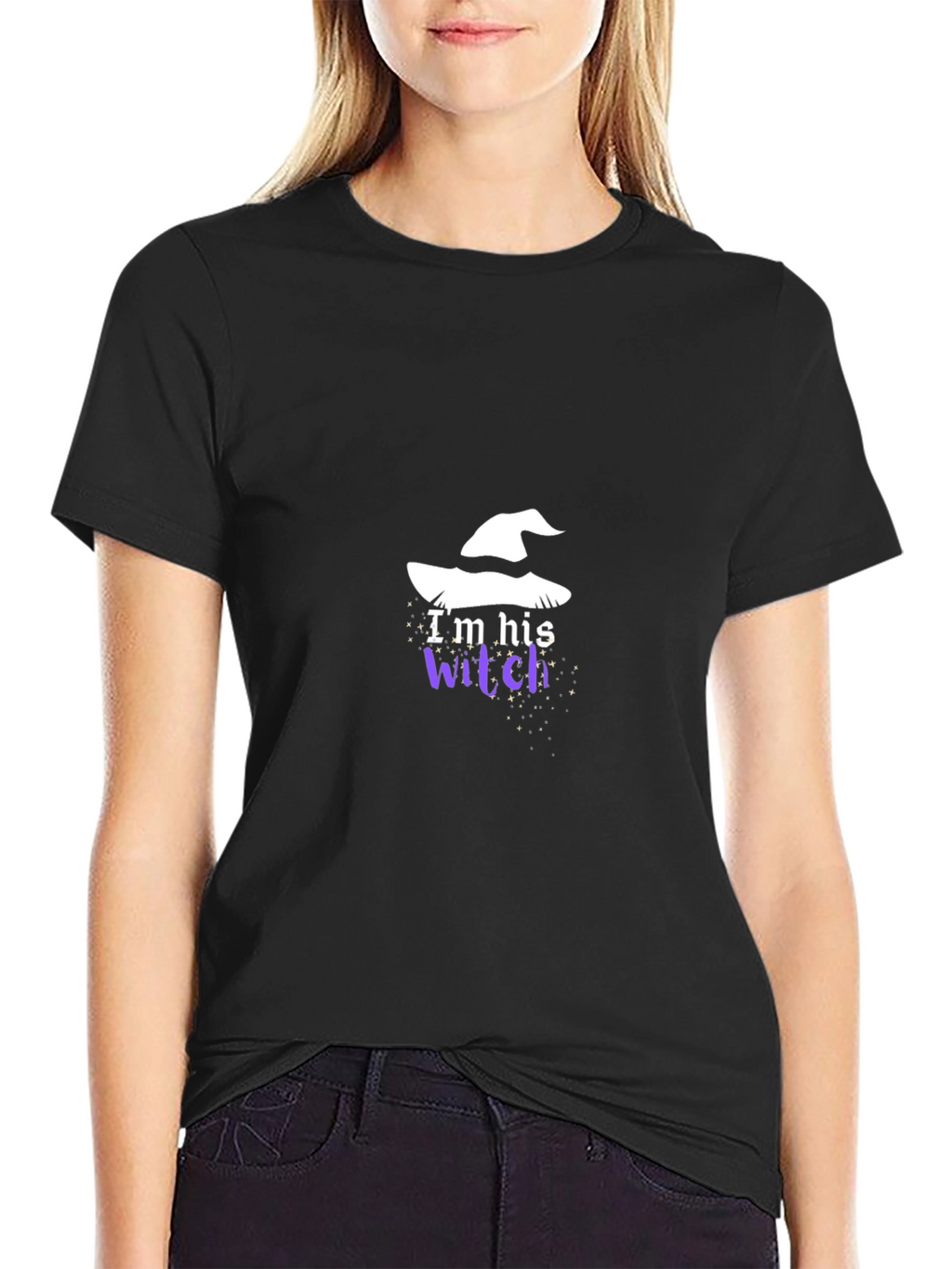 Im His Witch T-Shirt Halloween Costume