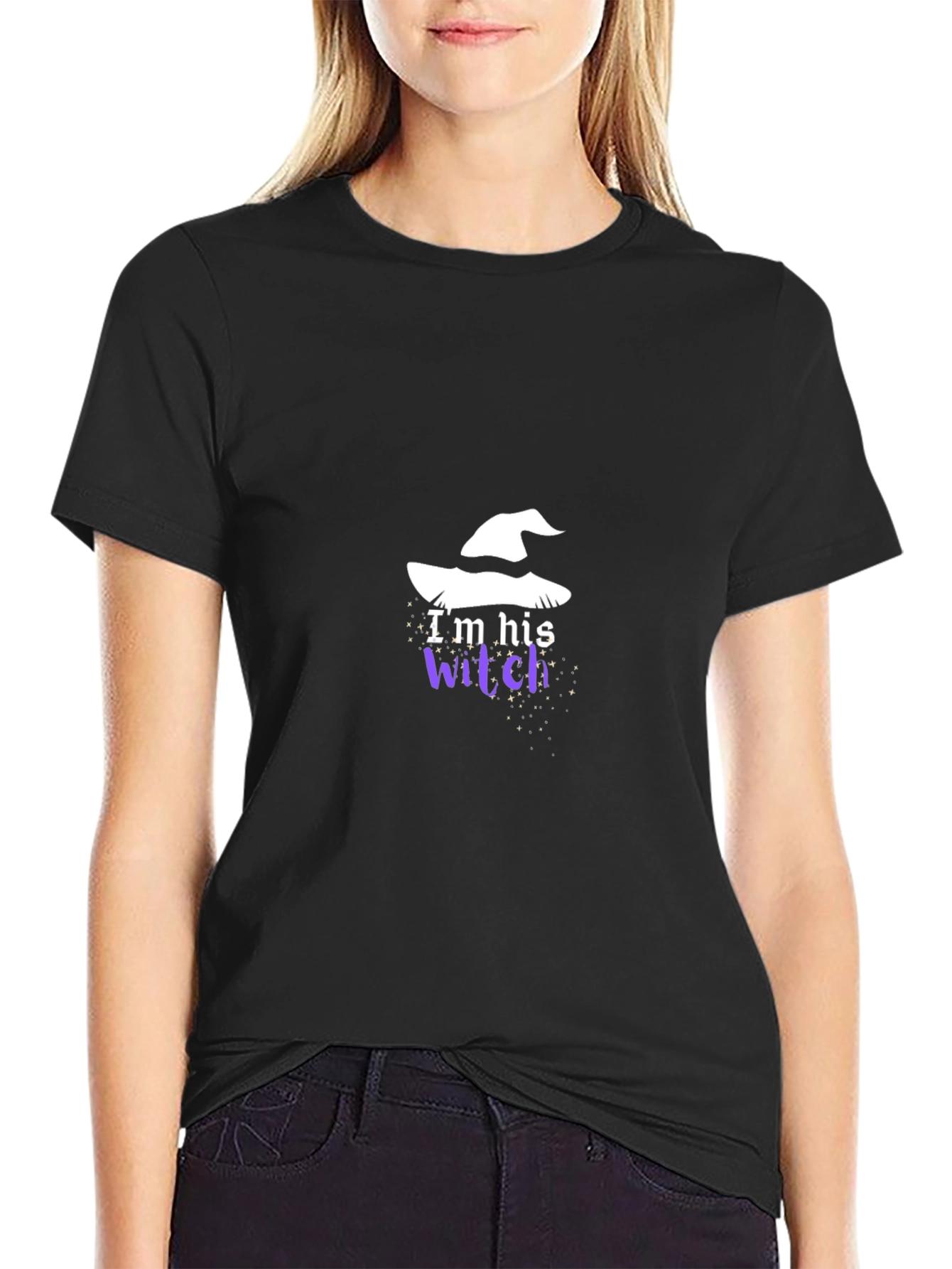 Im His Witch T-Shirt Halloween Costume