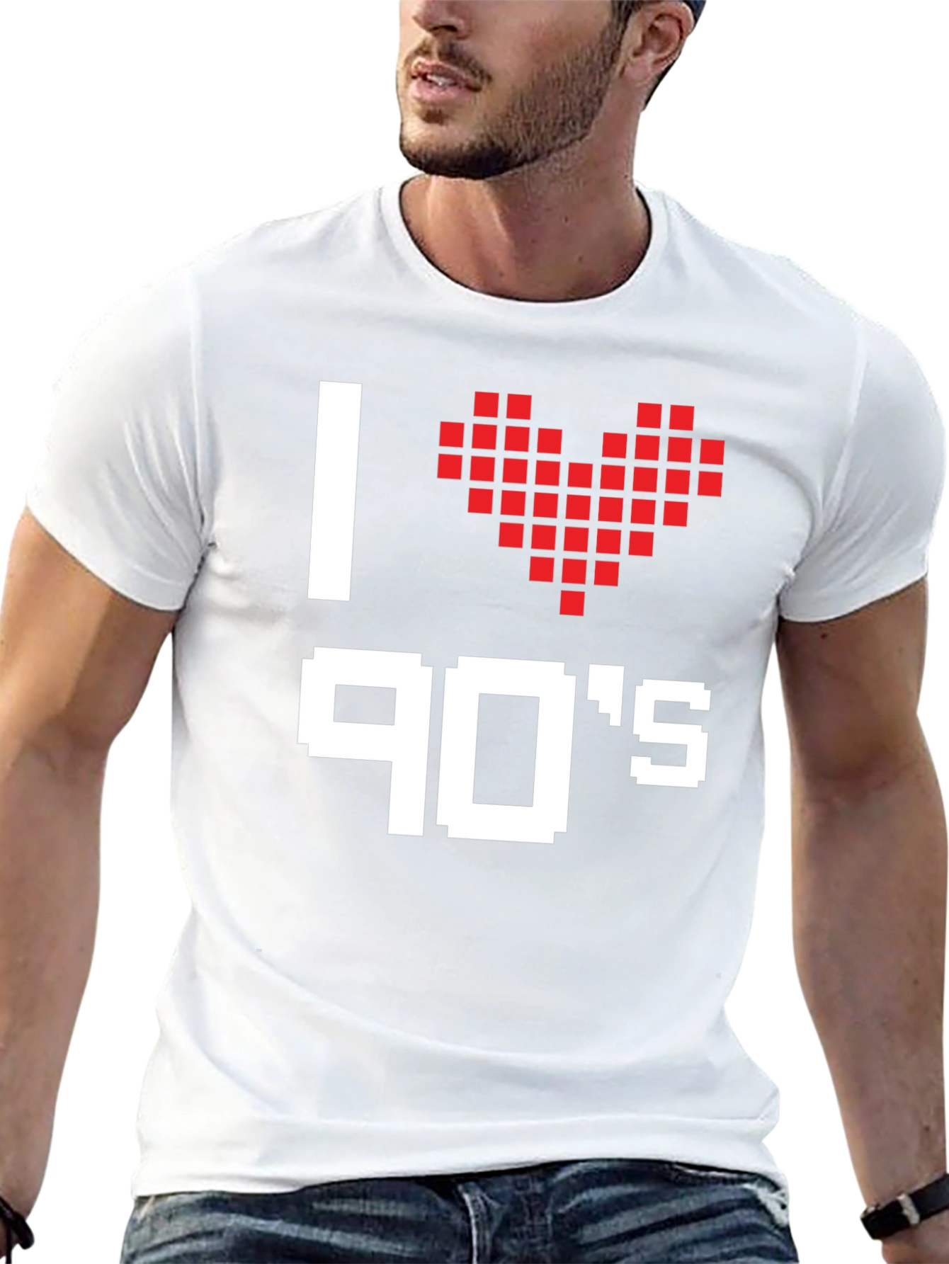 I Love the 90s Pixel Art T-Shirt
