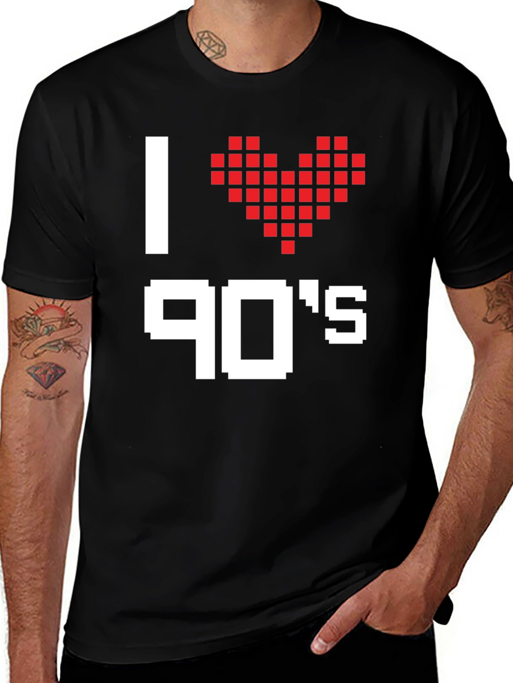 I Love the 90s Pixel Art T-Shirt