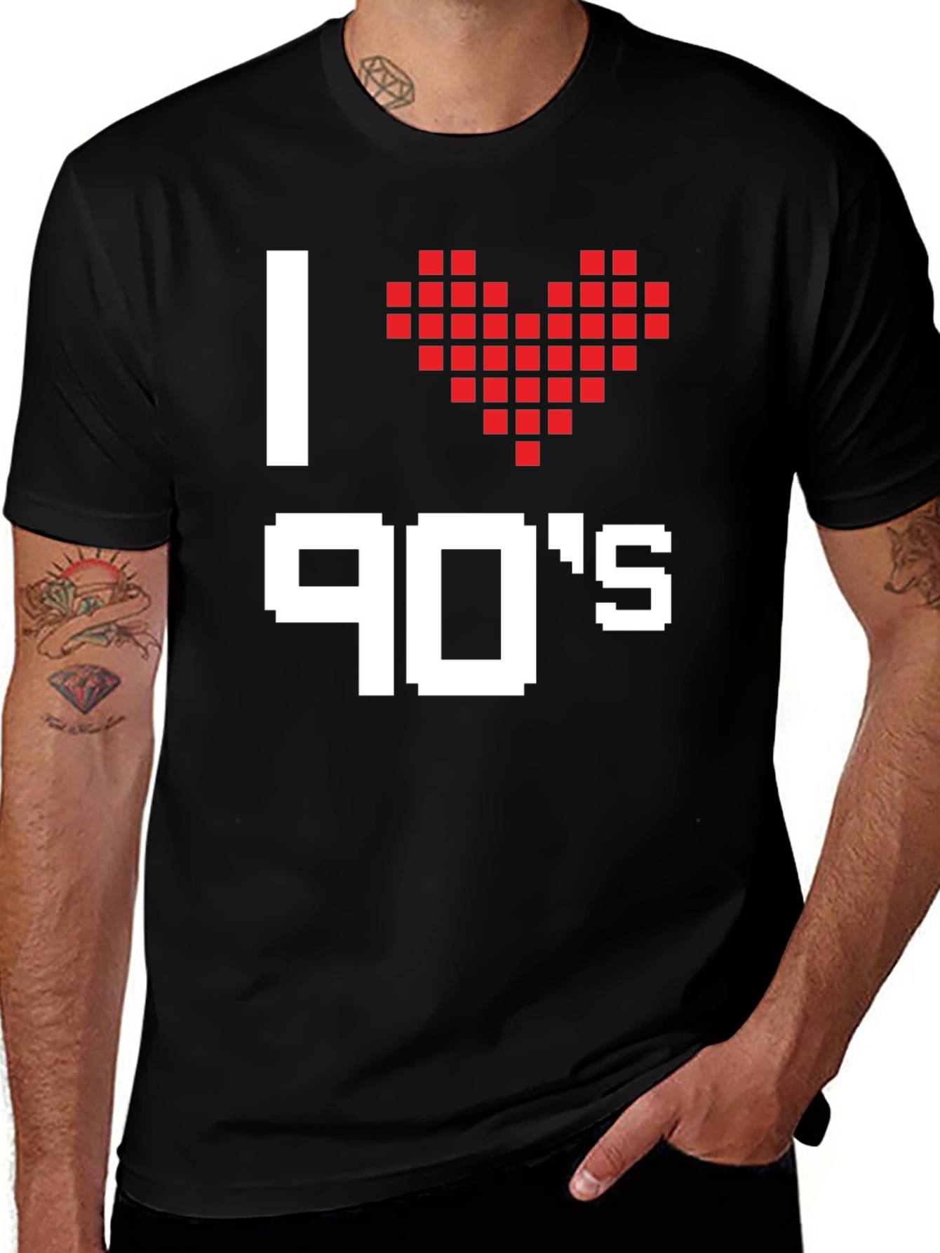 I Love the 90s Pixel Art T-Shirt