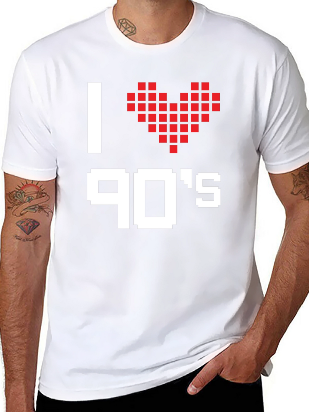 I Love the 90s Pixel Art T-Shirt
