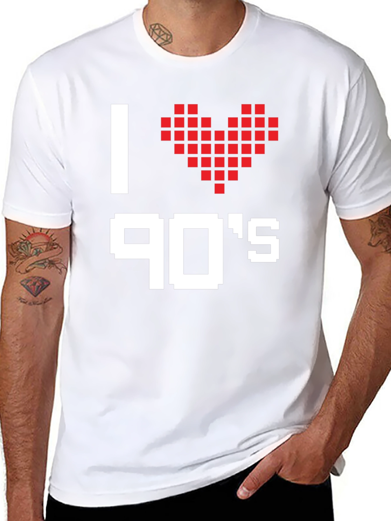 I Love the 90s Pixel Art T-Shirt