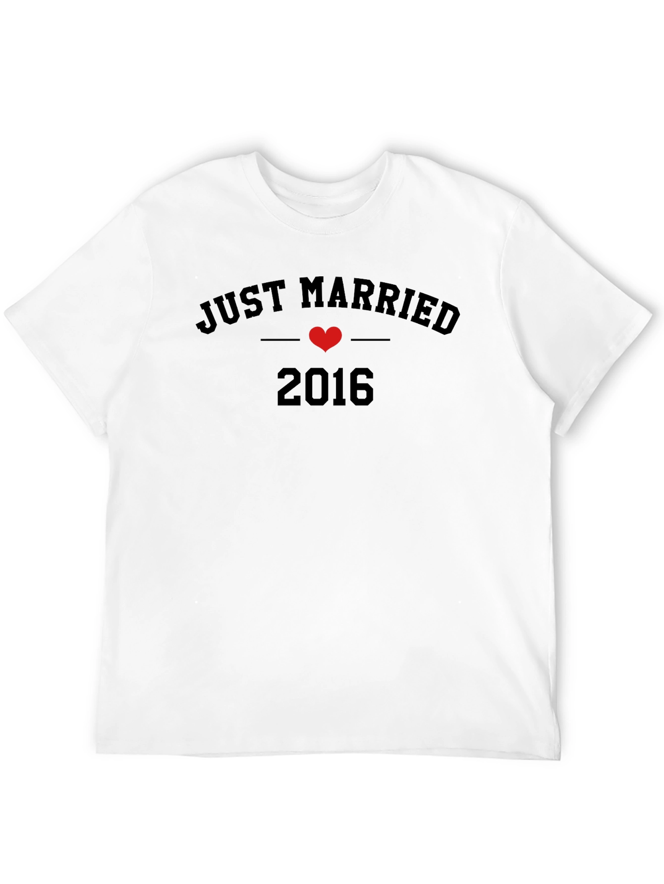 Just Married 2016 T-Shirt