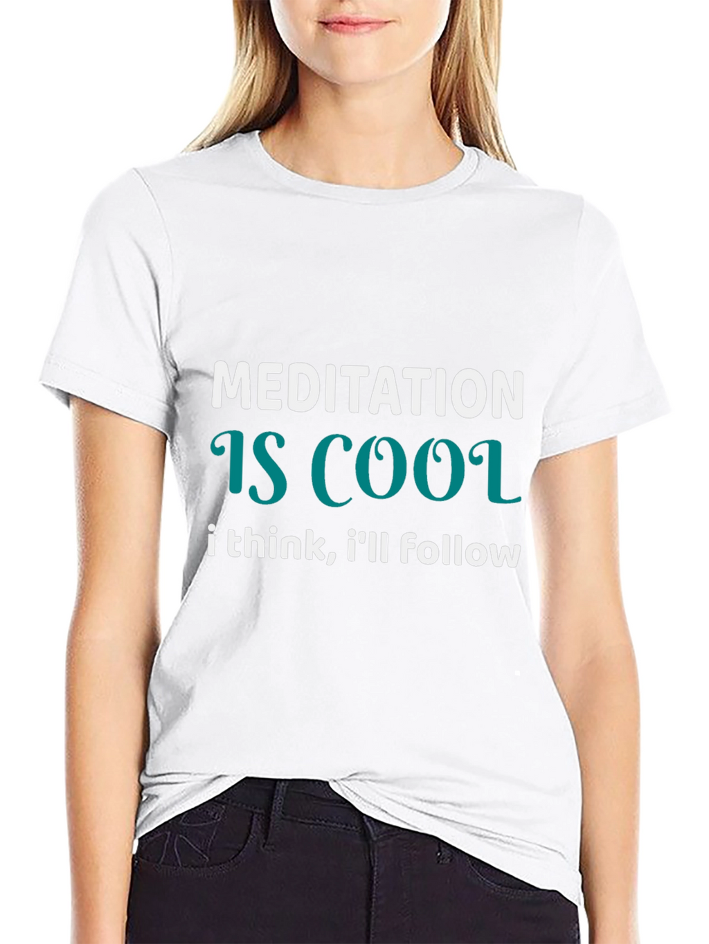Meditation Is Cool Graphic Tee - Unisex