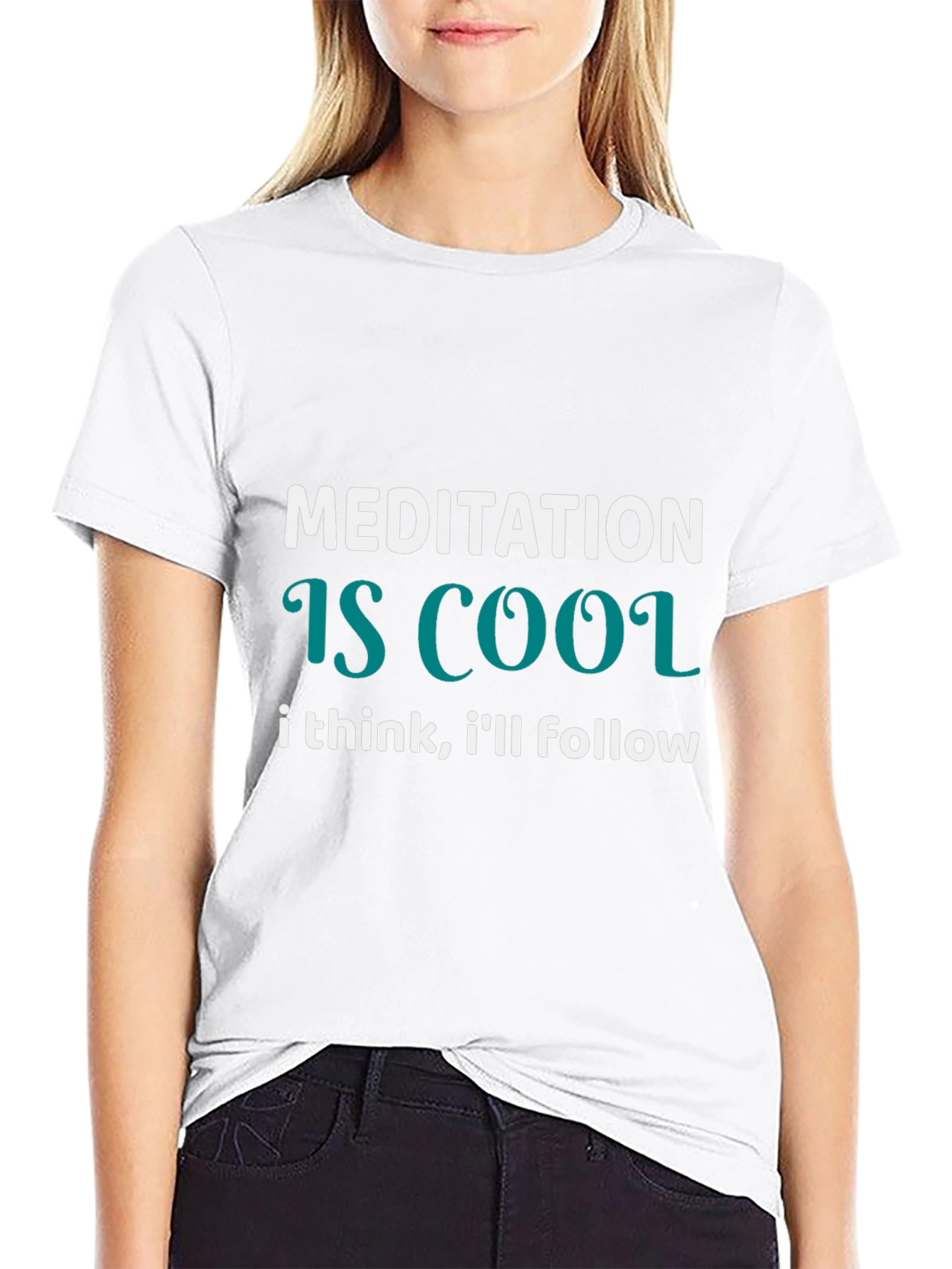 Meditation Is Cool Graphic Tee - Unisex