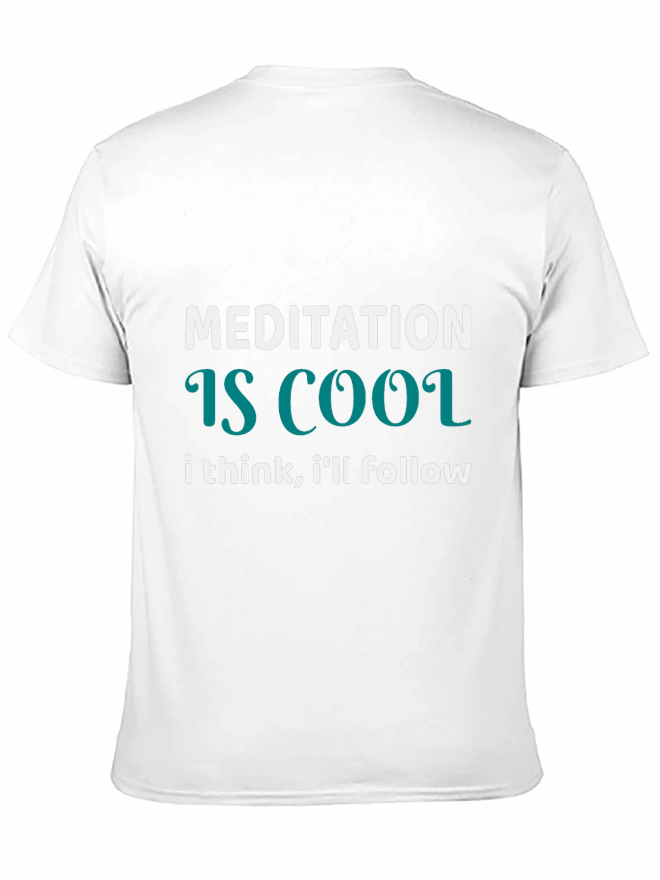 Meditation Is Cool Graphic Tee - Unisex