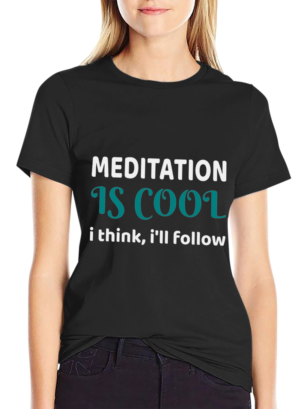 Meditation Is Cool Graphic Tee - Unisex