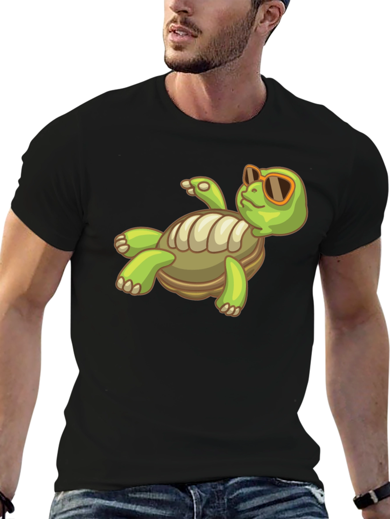 Cool Turtle Graphic Tee