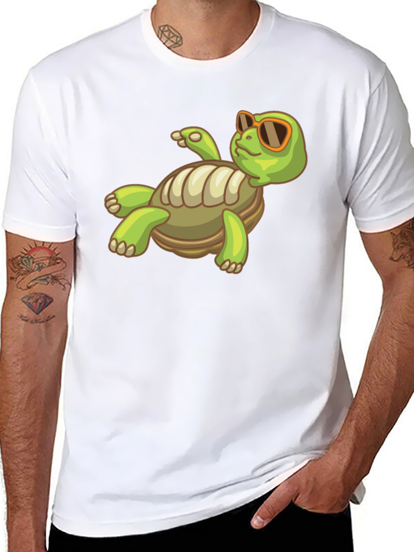 Cool Turtle Graphic Tee