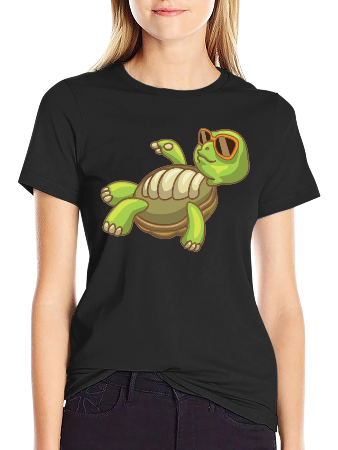Cool Turtle Graphic Tee