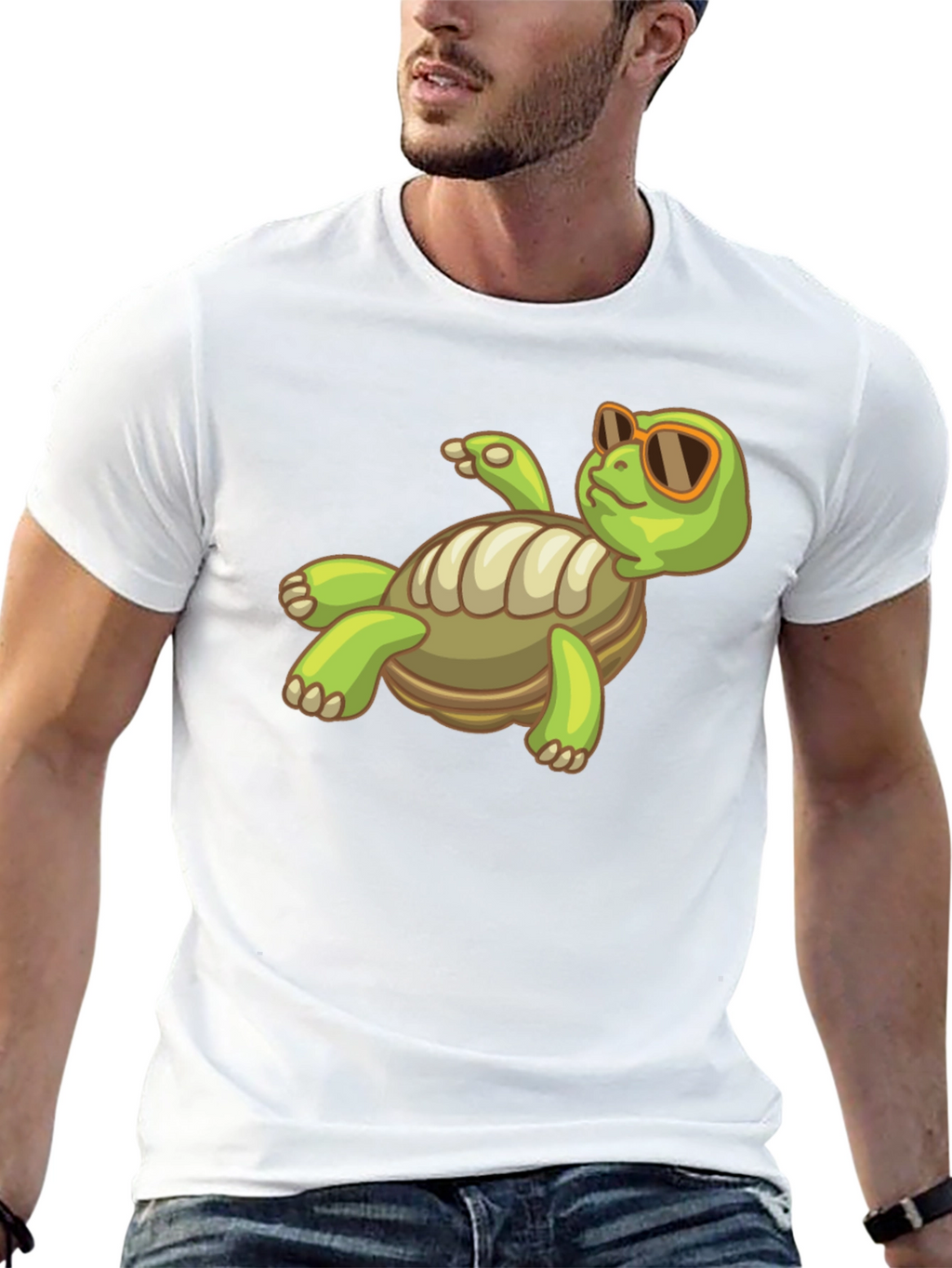 Cool Turtle Graphic Tee