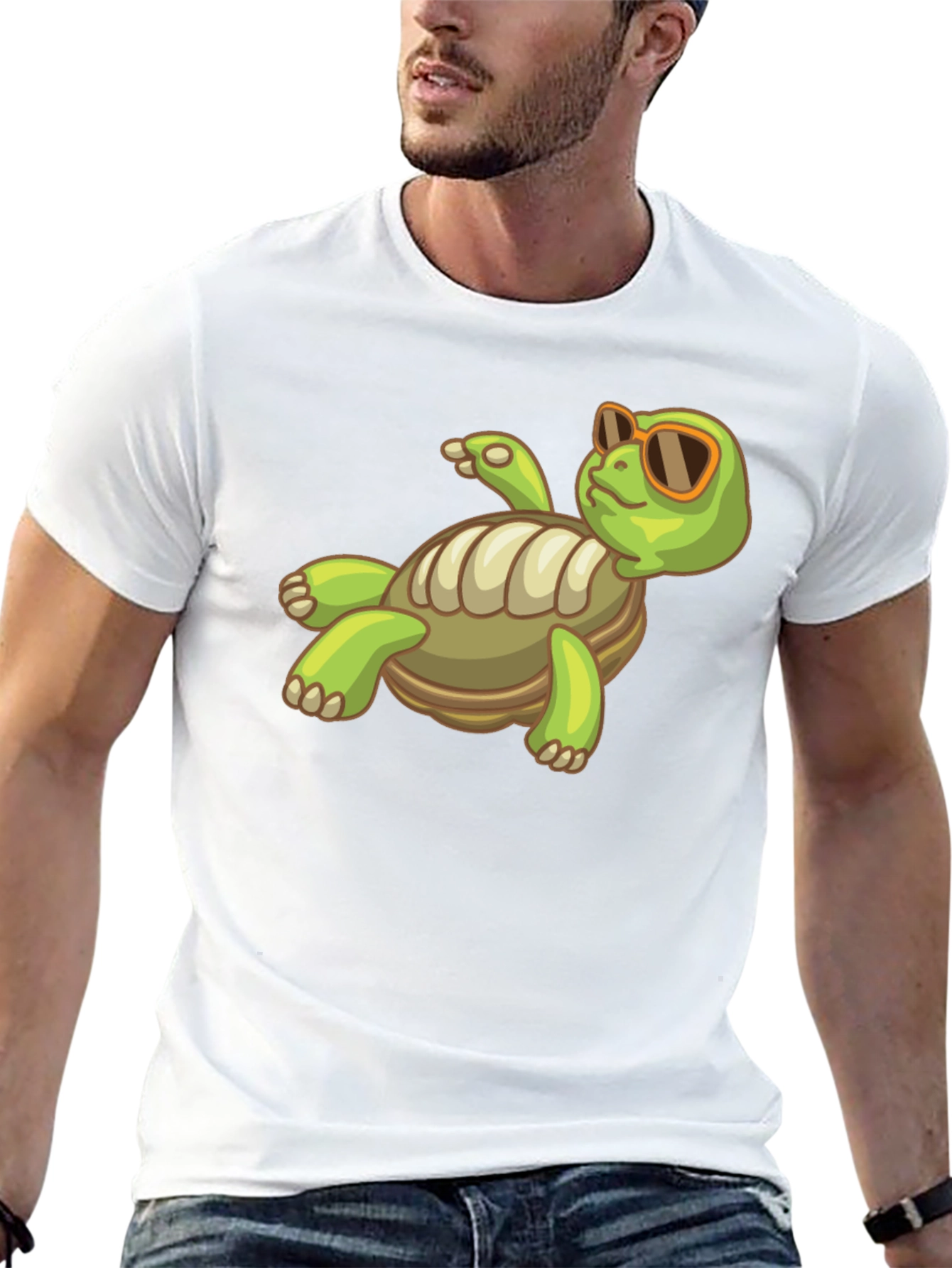 Cool Turtle Graphic Tee