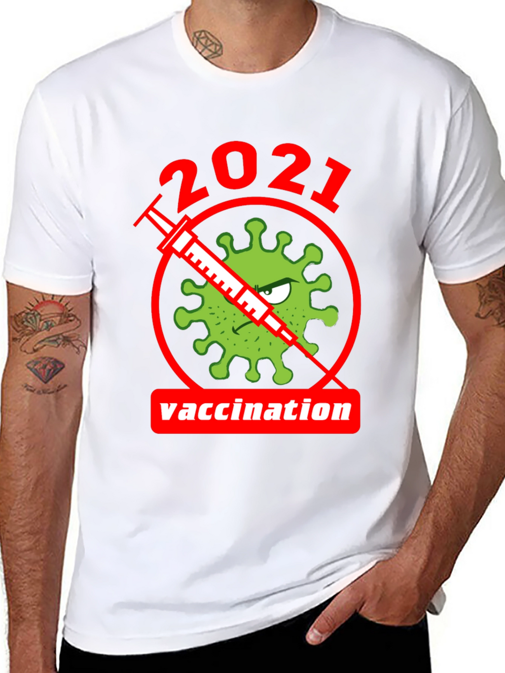 2021 Vaccination Graphic Tee