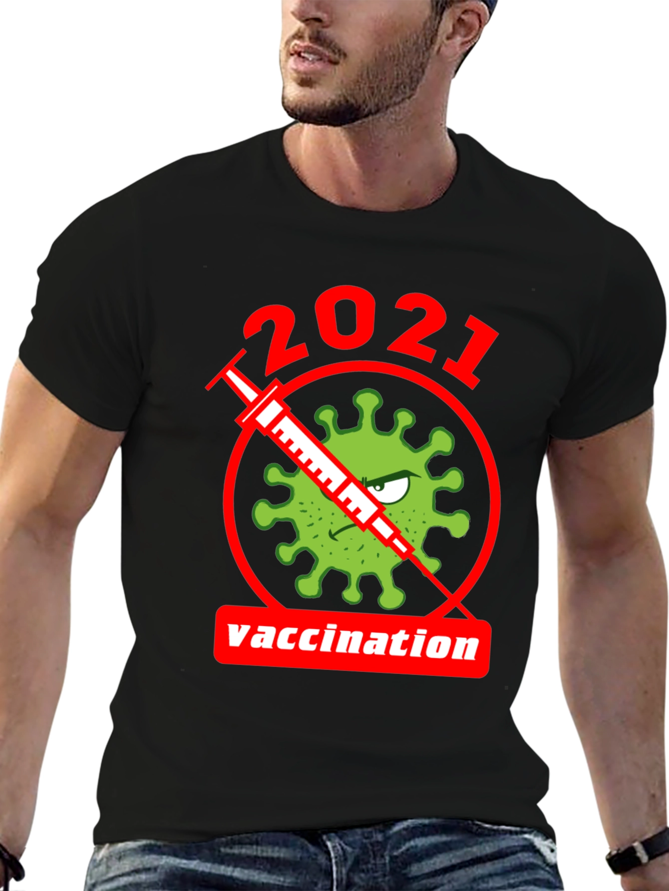 2021 Vaccination Graphic Tee