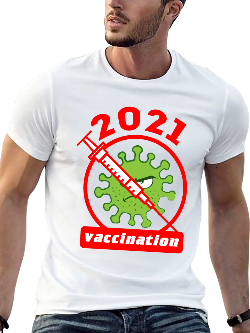 2021 Vaccination Graphic Tee