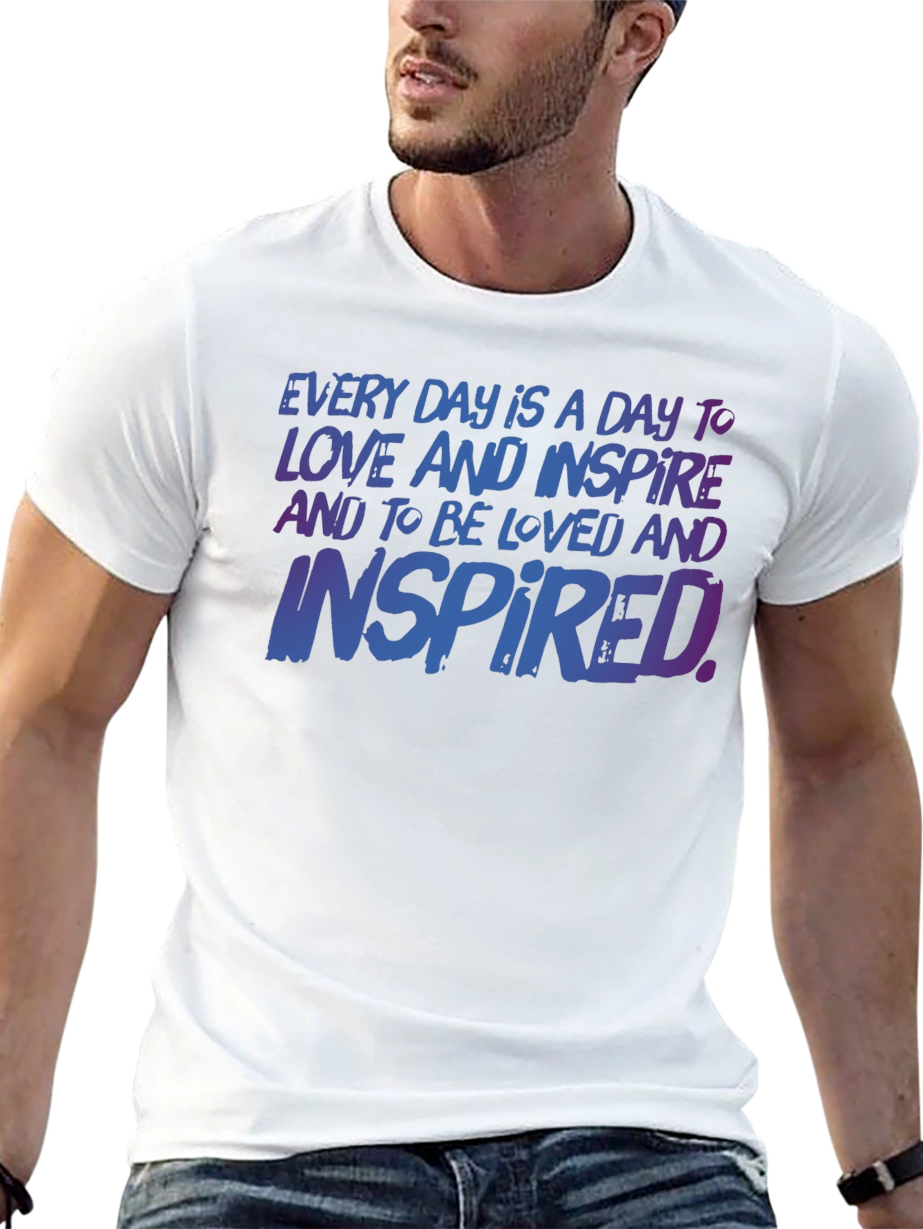 Inspirational T-Shirt: Love & Inspire Every Day