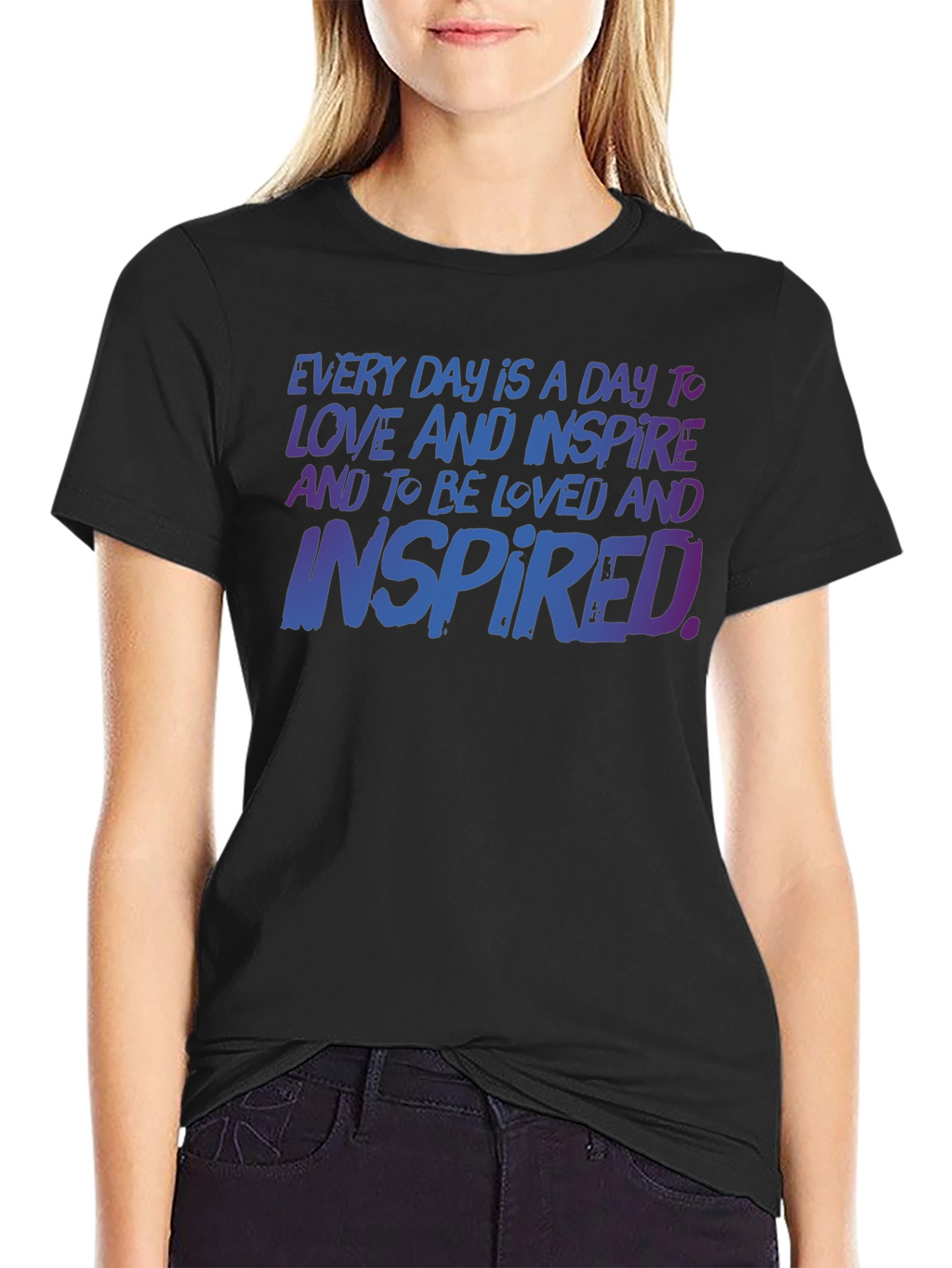Inspirational T-Shirt: Love & Inspire Every Day