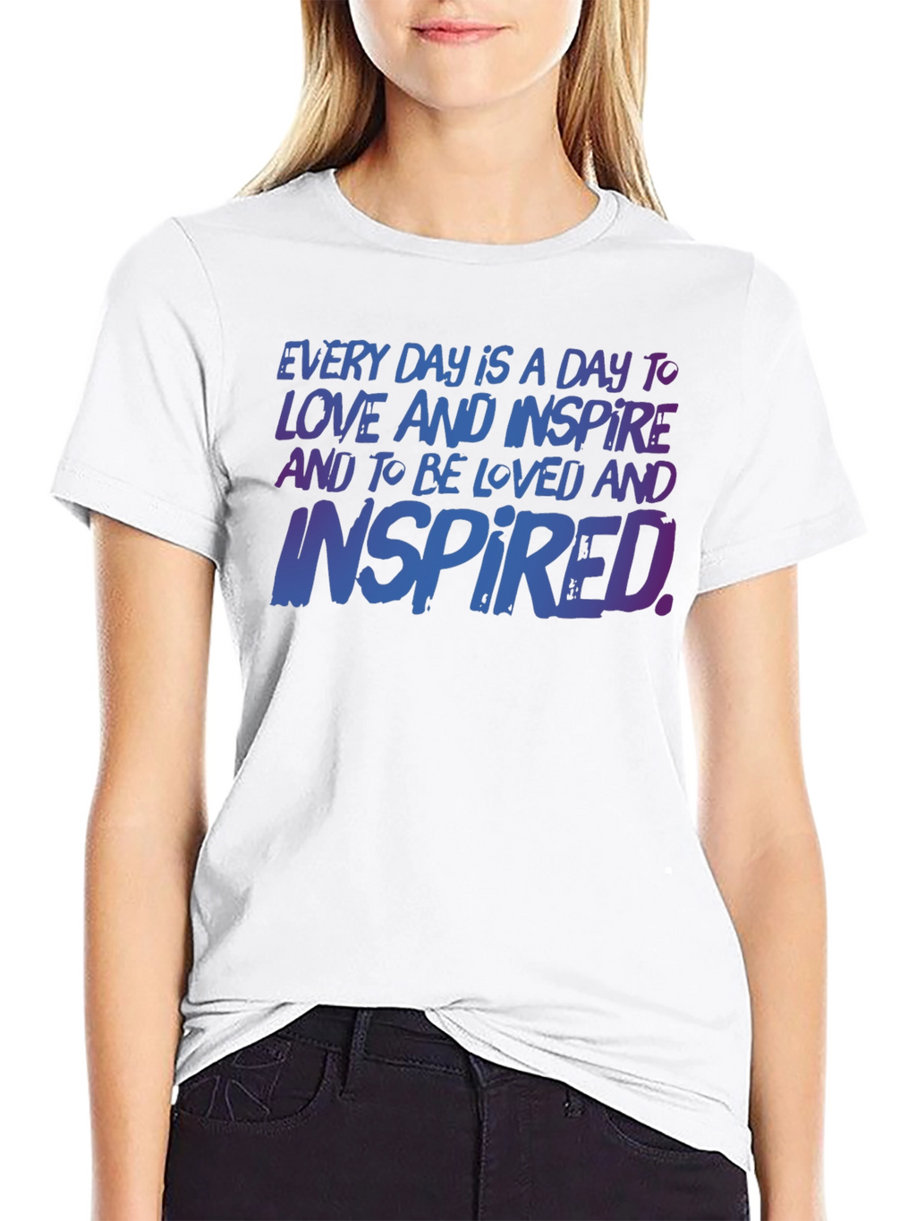 Inspirational T-Shirt: Love & Inspire Every Day