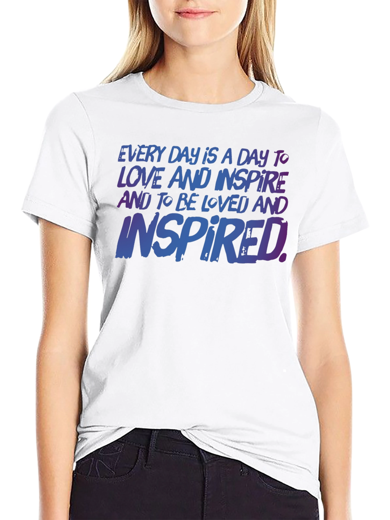 Inspirational T-Shirt: Love & Inspire Every Day