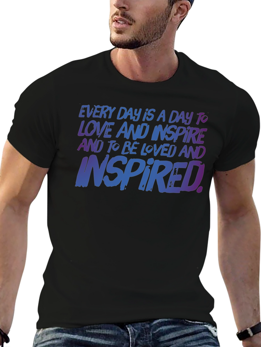 Inspirational T-Shirt: Love & Inspire Every Day