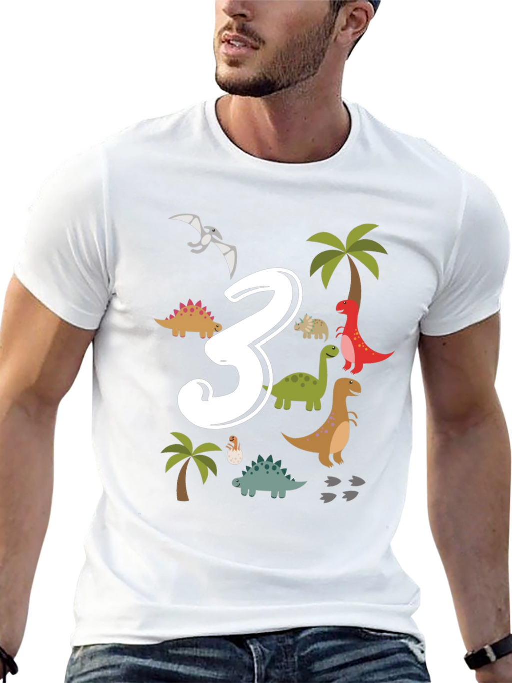 Dinosaur 3rd Birthday T-Shirt