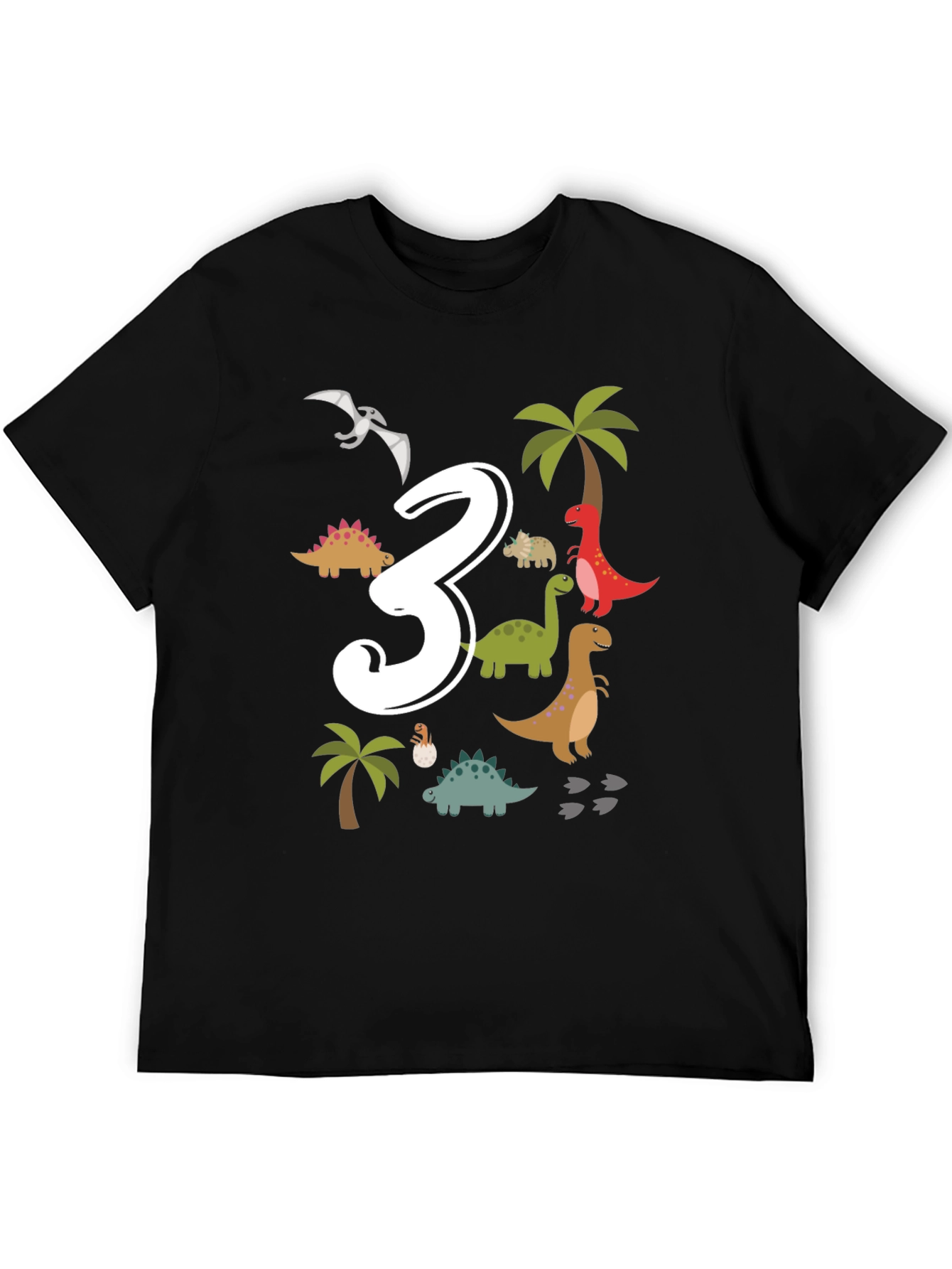 Dinosaur 3rd Birthday T-Shirt
