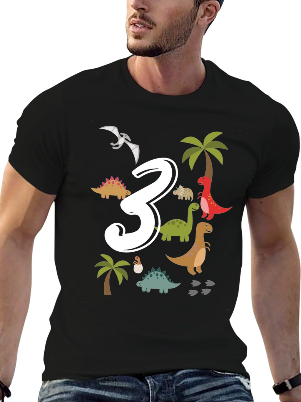 Dinosaur 3rd Birthday T-Shirt
