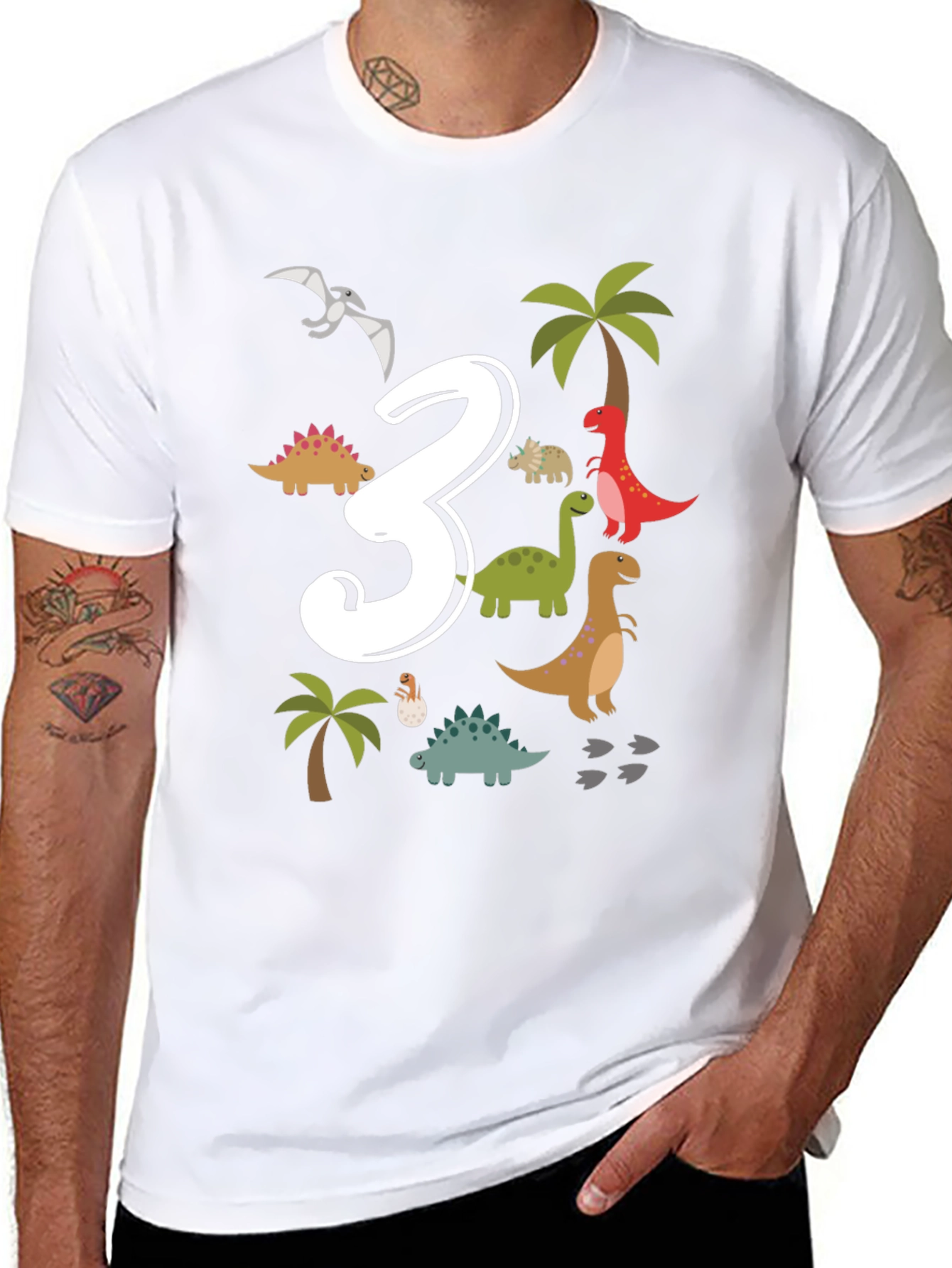 Dinosaur 3rd Birthday T-Shirt