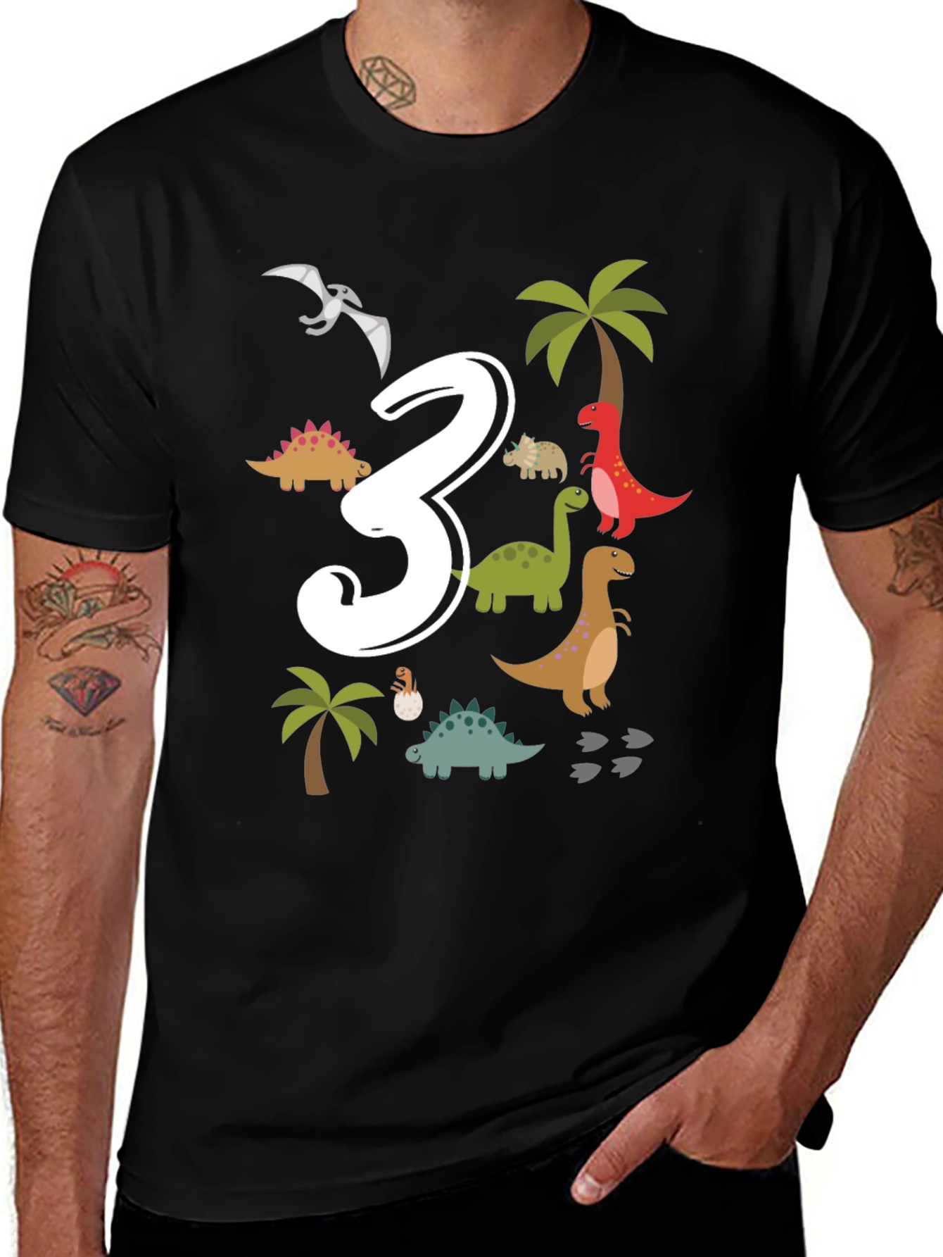Dinosaur 3rd Birthday T-Shirt