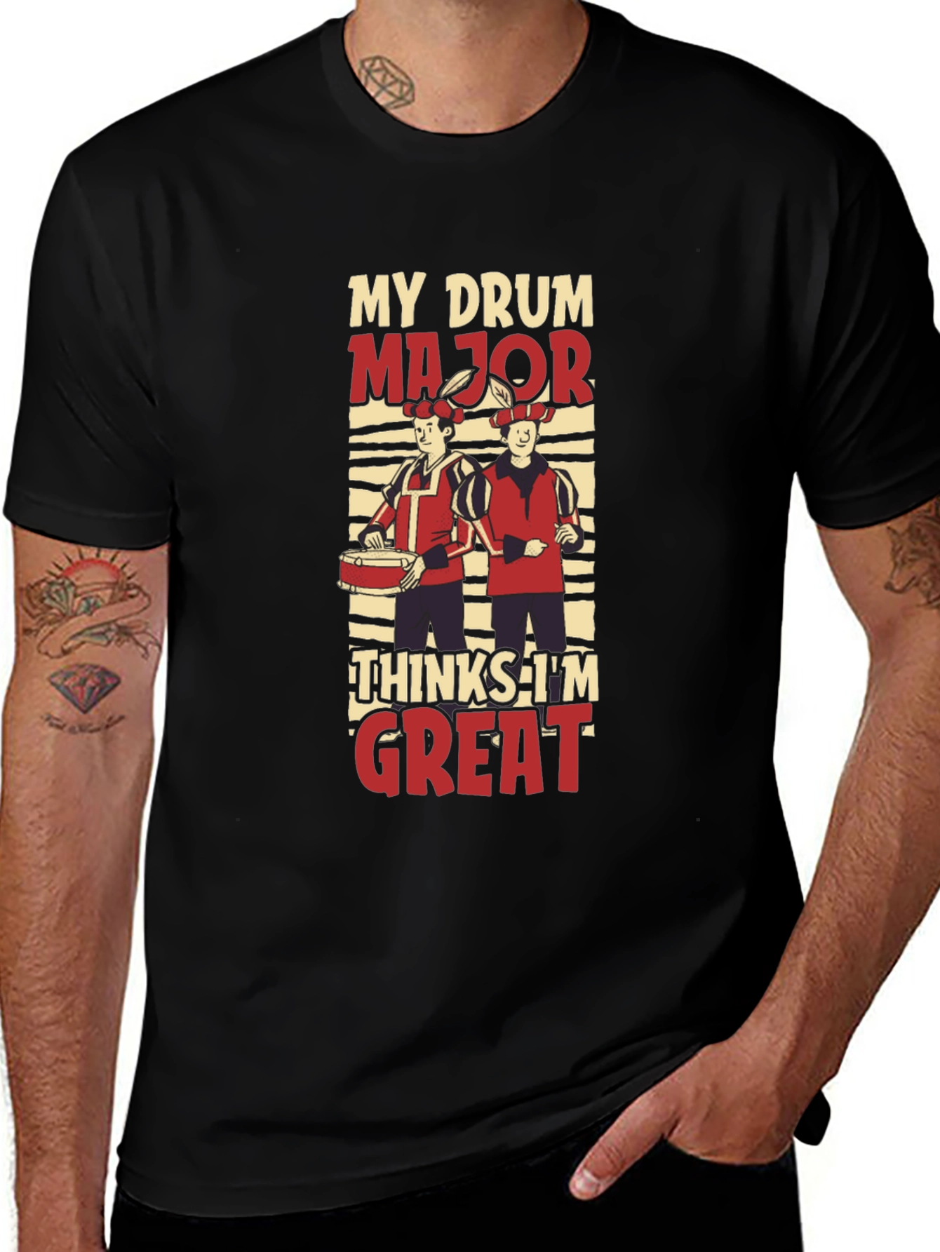 My Drum Major Thinks Im Great T-Shirt