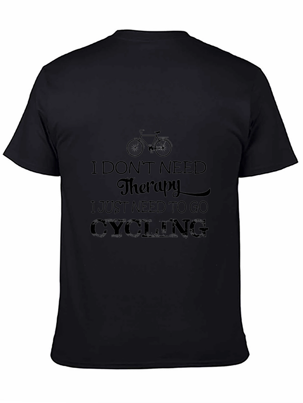 Cycling Therapy T-Shirt - Bike Lover Tee