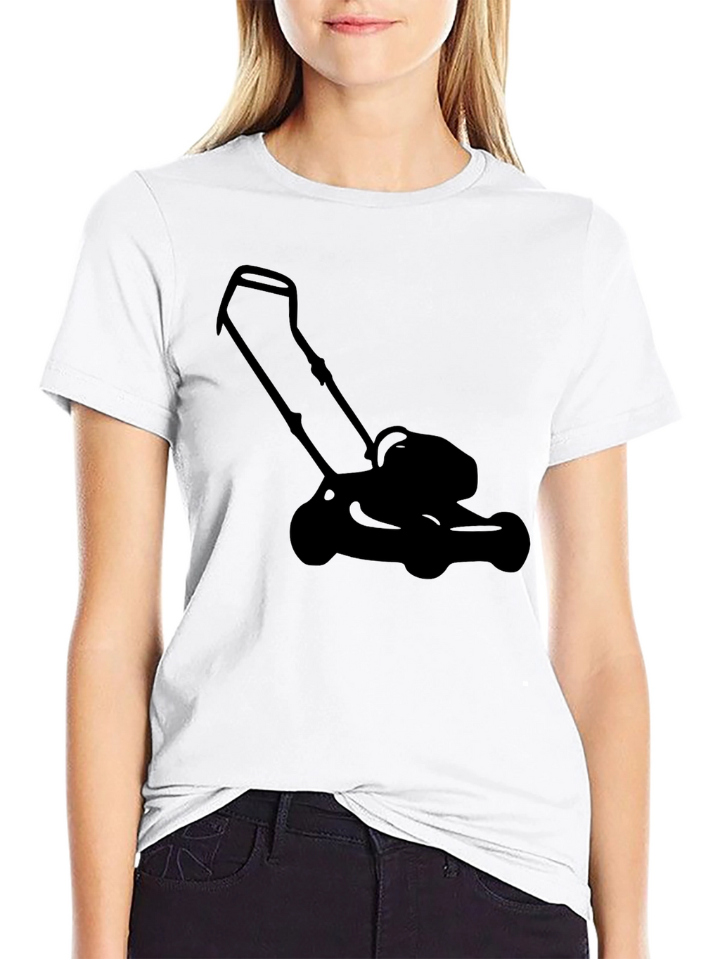 Lawnmower Graphic Tee - Black