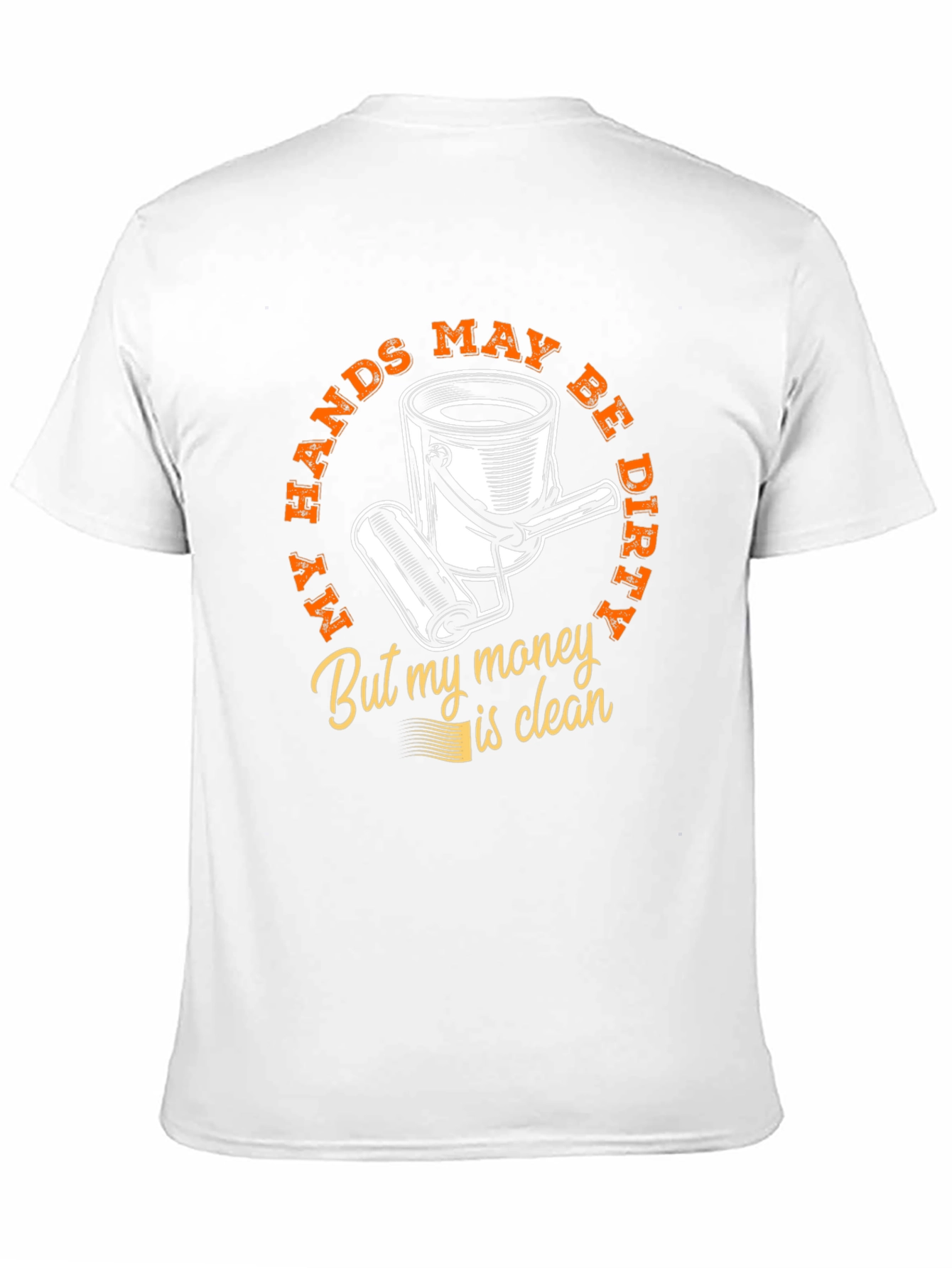 Dirty Hands Clean Money Graphic T-Shirt
