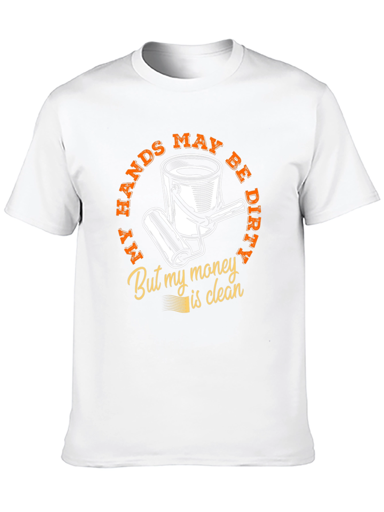 Dirty Hands Clean Money Graphic T-Shirt