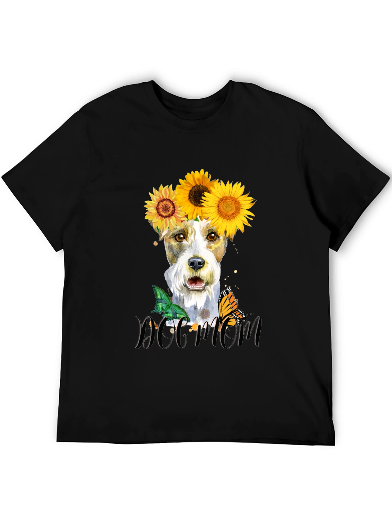 Dog Mom Sunflower T-Shirt