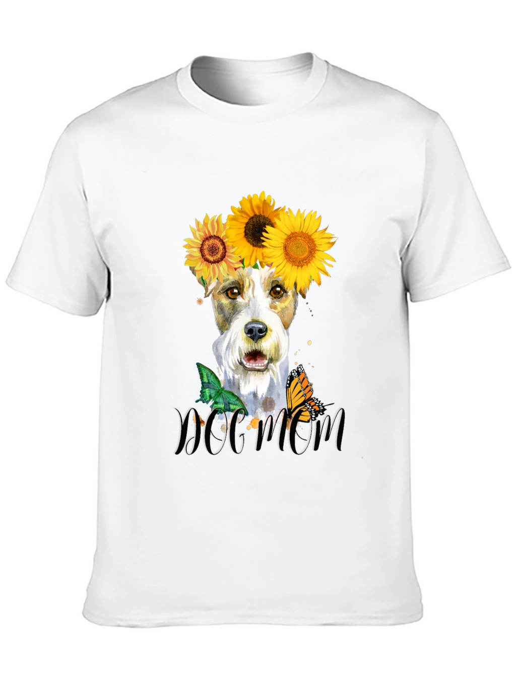 Dog Mom Sunflower T-Shirt