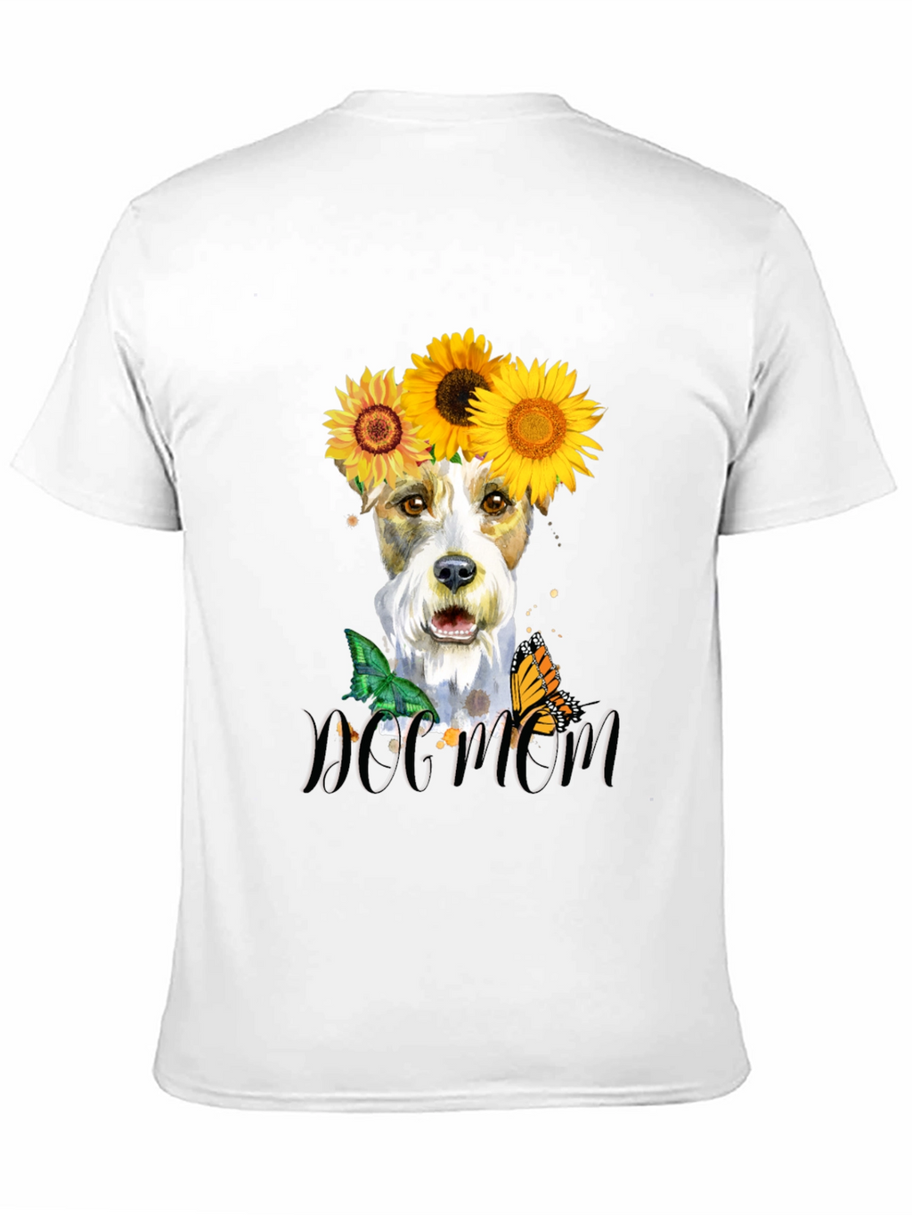 Dog Mom Sunflower T-Shirt