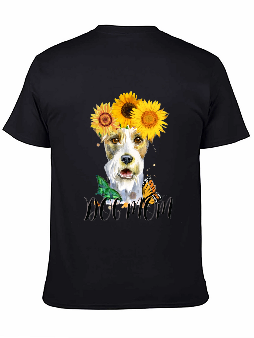 Dog Mom Sunflower T-Shirt