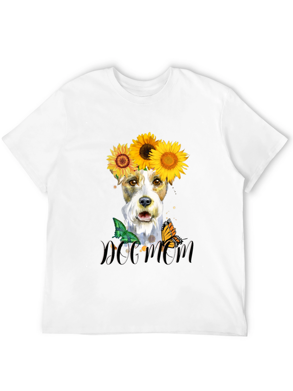 Dog Mom Sunflower T-Shirt