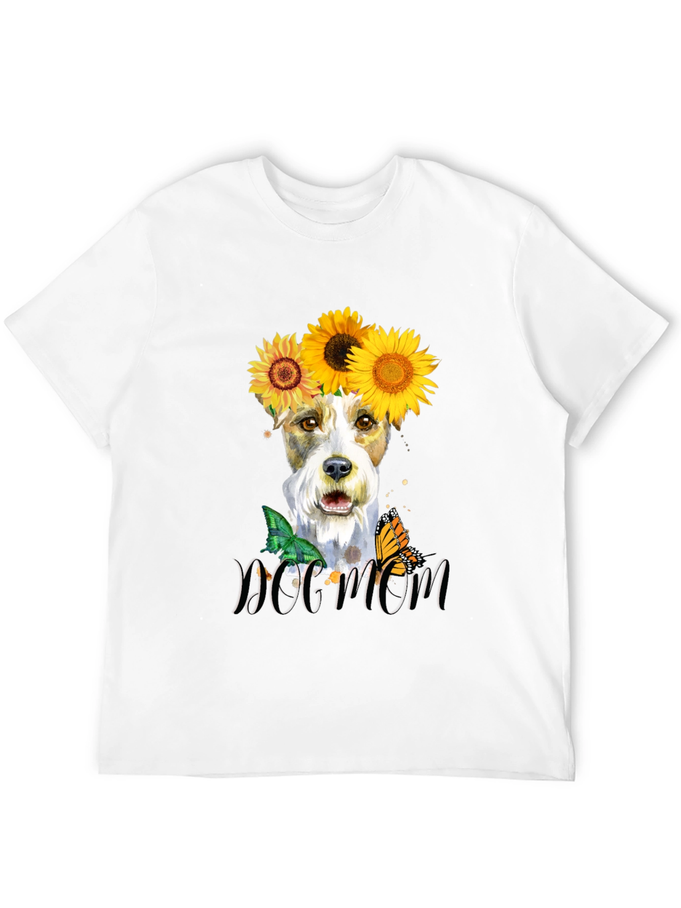 Dog Mom Sunflower T-Shirt