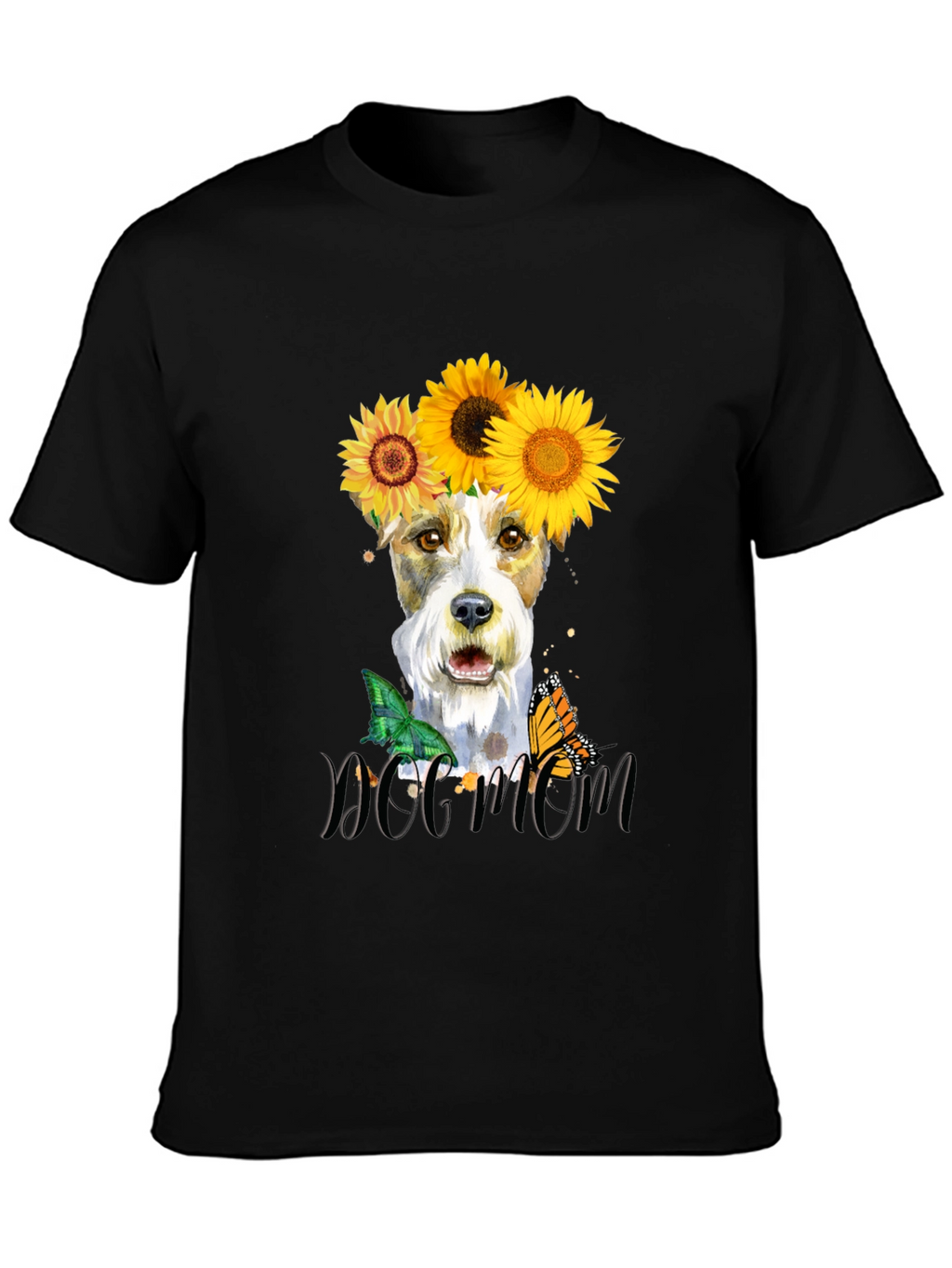 Dog Mom Sunflower T-Shirt