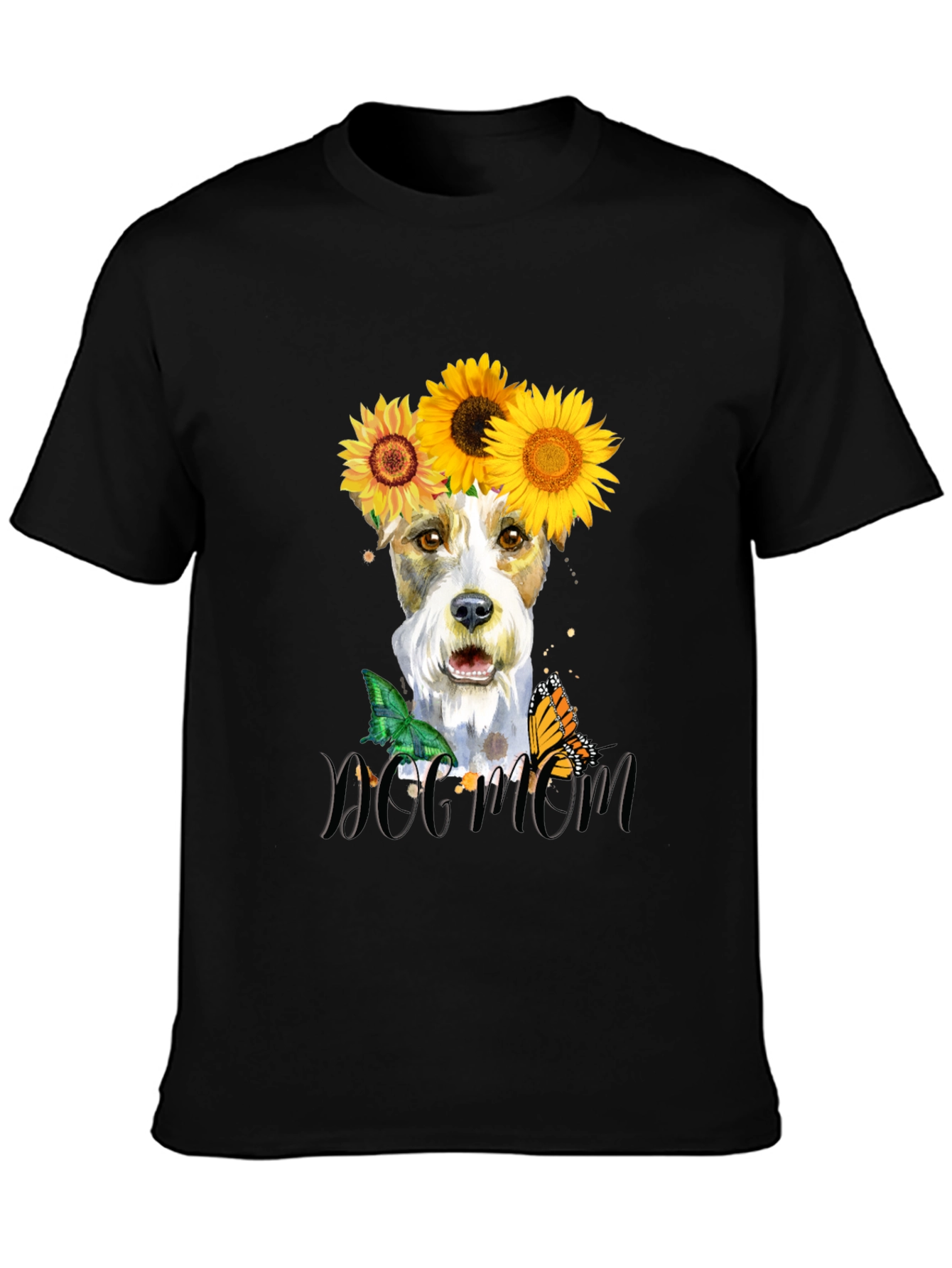 Dog Mom Sunflower T-Shirt