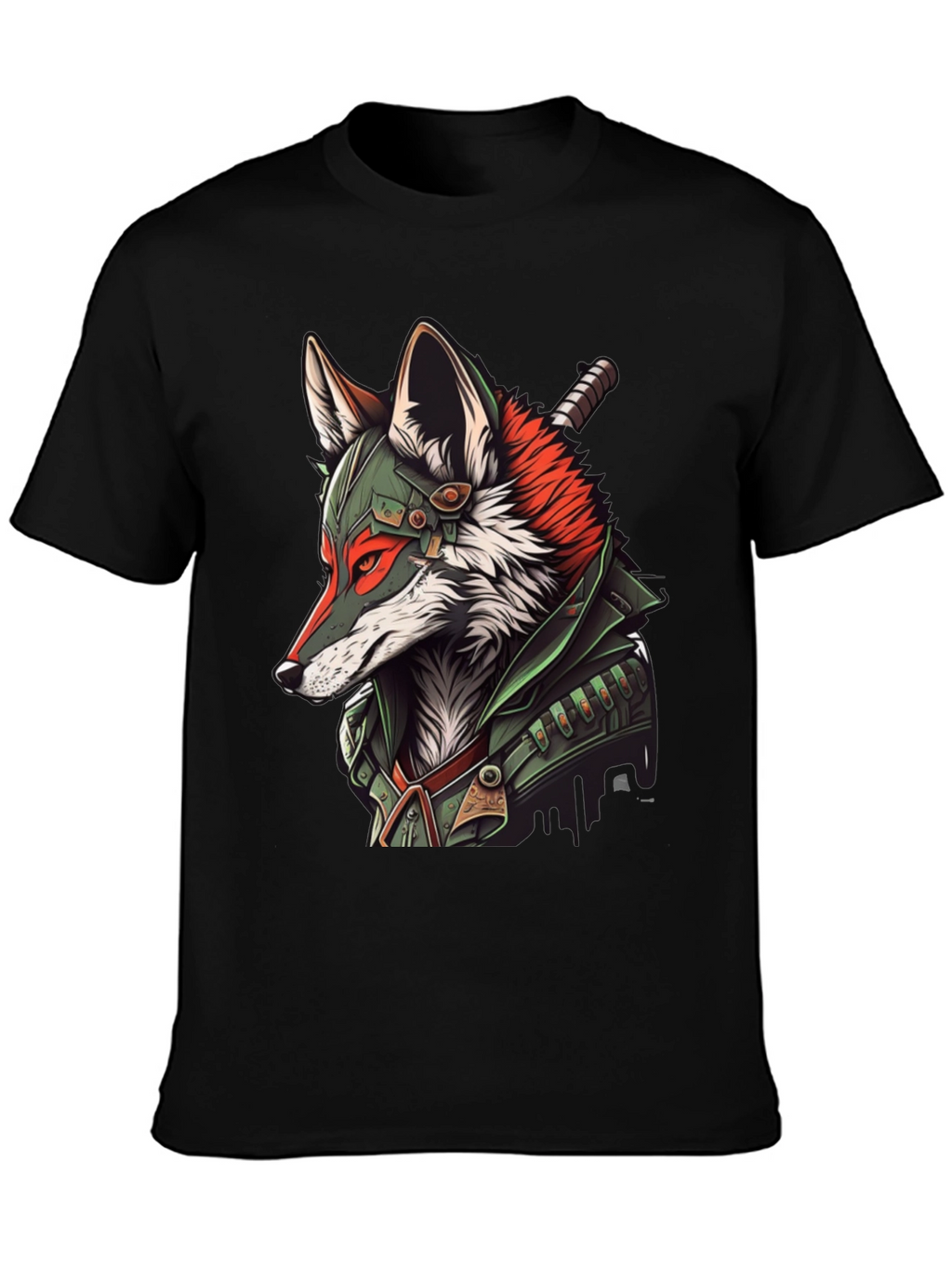 Fox Warrior Graphic T-Shirt