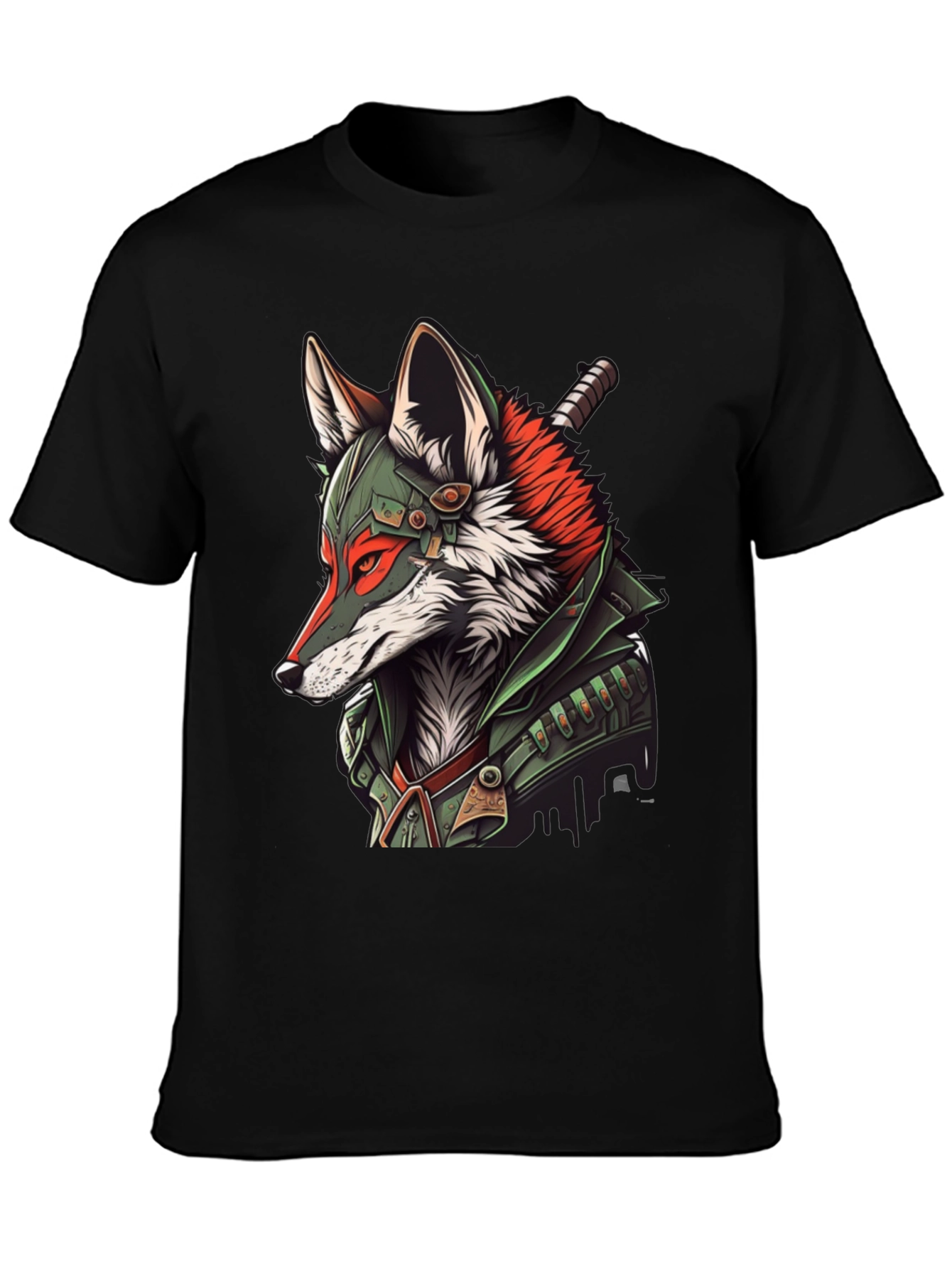 Fox Warrior Graphic T-Shirt
