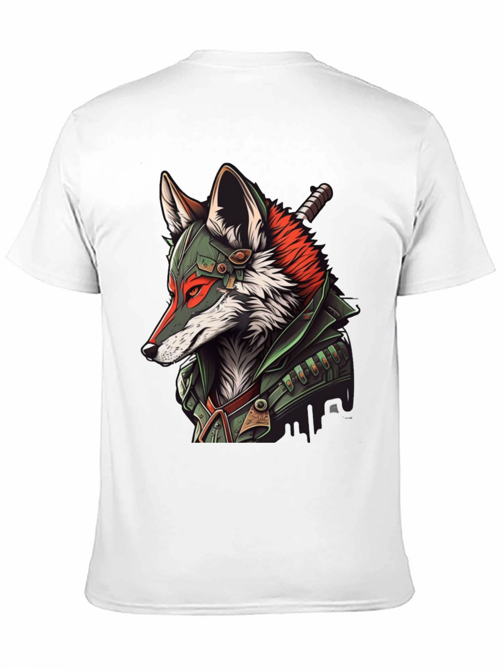 Fox Warrior Graphic T-Shirt