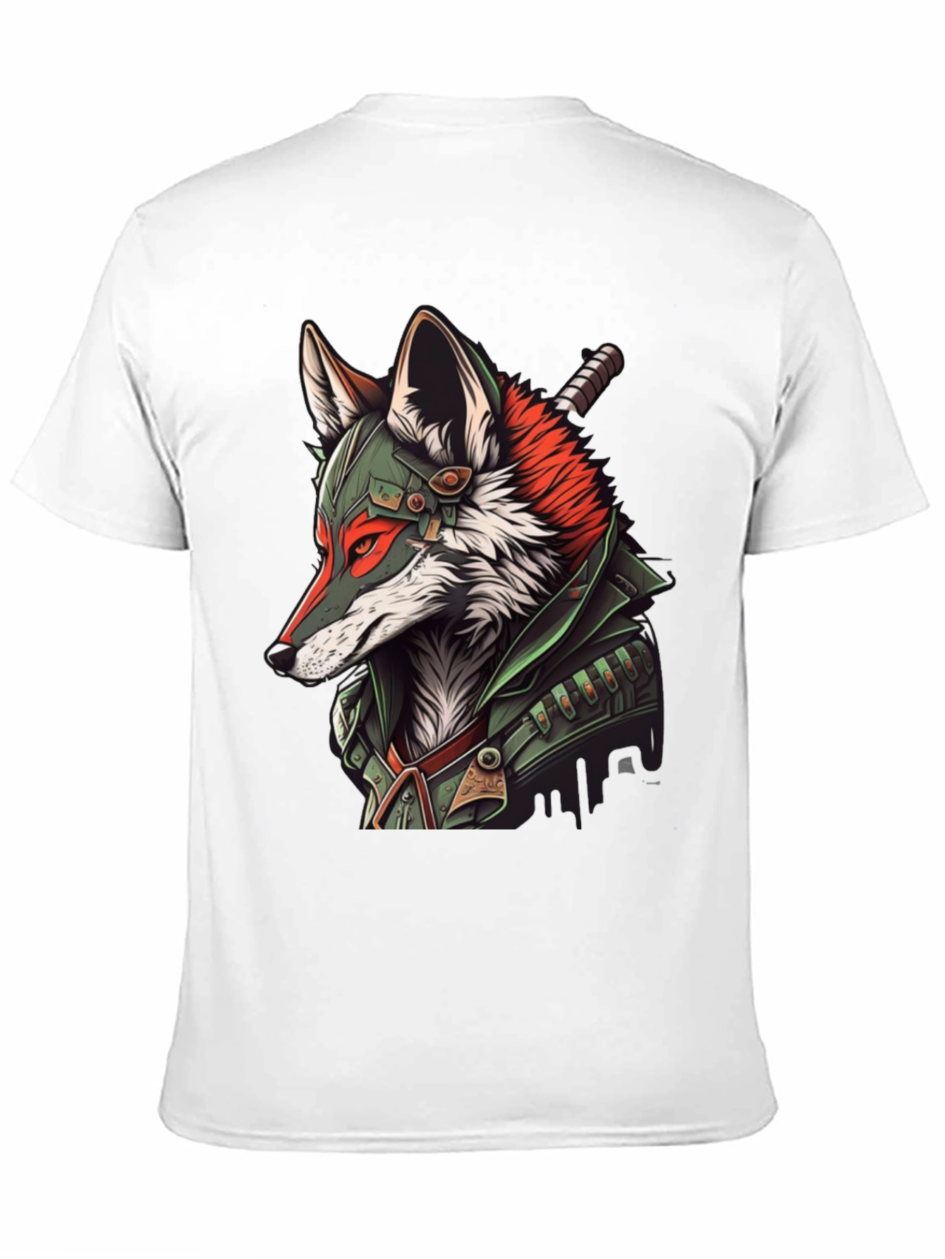 Fox Warrior Graphic T-Shirt