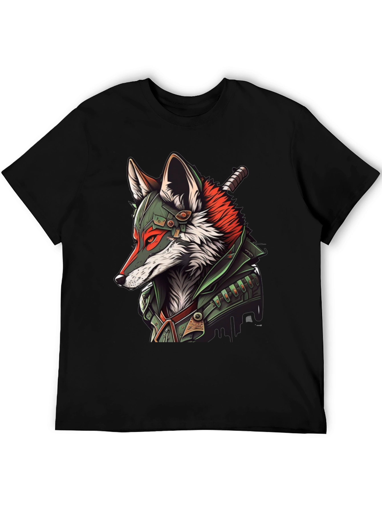 Fox Warrior Graphic T-Shirt